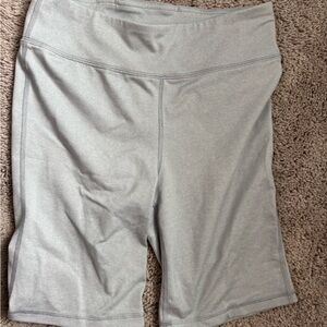 Gray J. Crew Biker Shorts